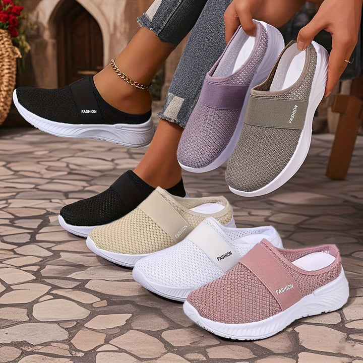 Chelsea | Breathable Mesh Slip-On Sneakers