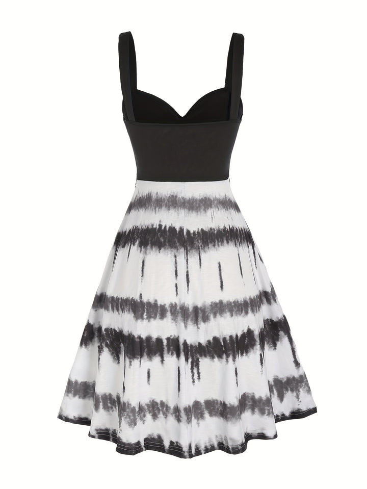 Kendra | Tie Dye Button Front Dress