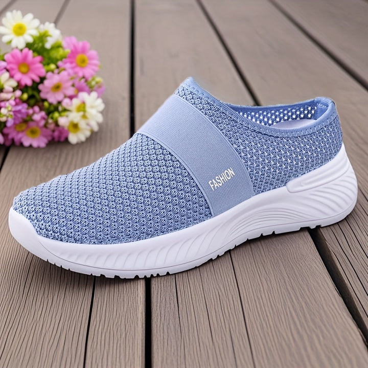 Chelsea | Breathable Mesh Slip-On Sneakers