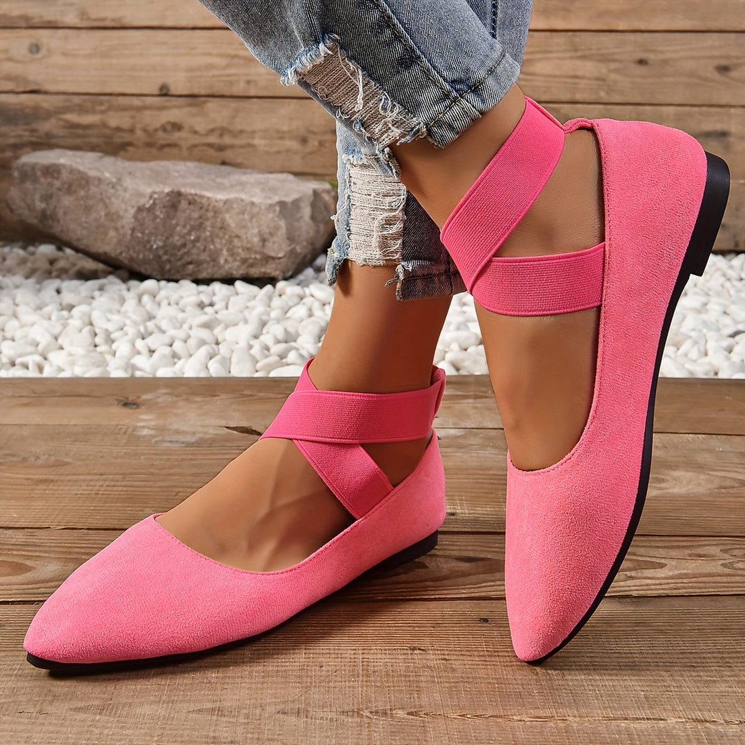 Casey | Pointed Toe Soft Sole Flats