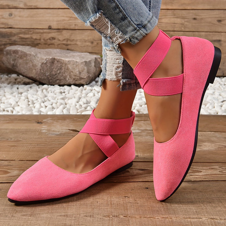 Casey | Pointed Toe Soft Sole Flats