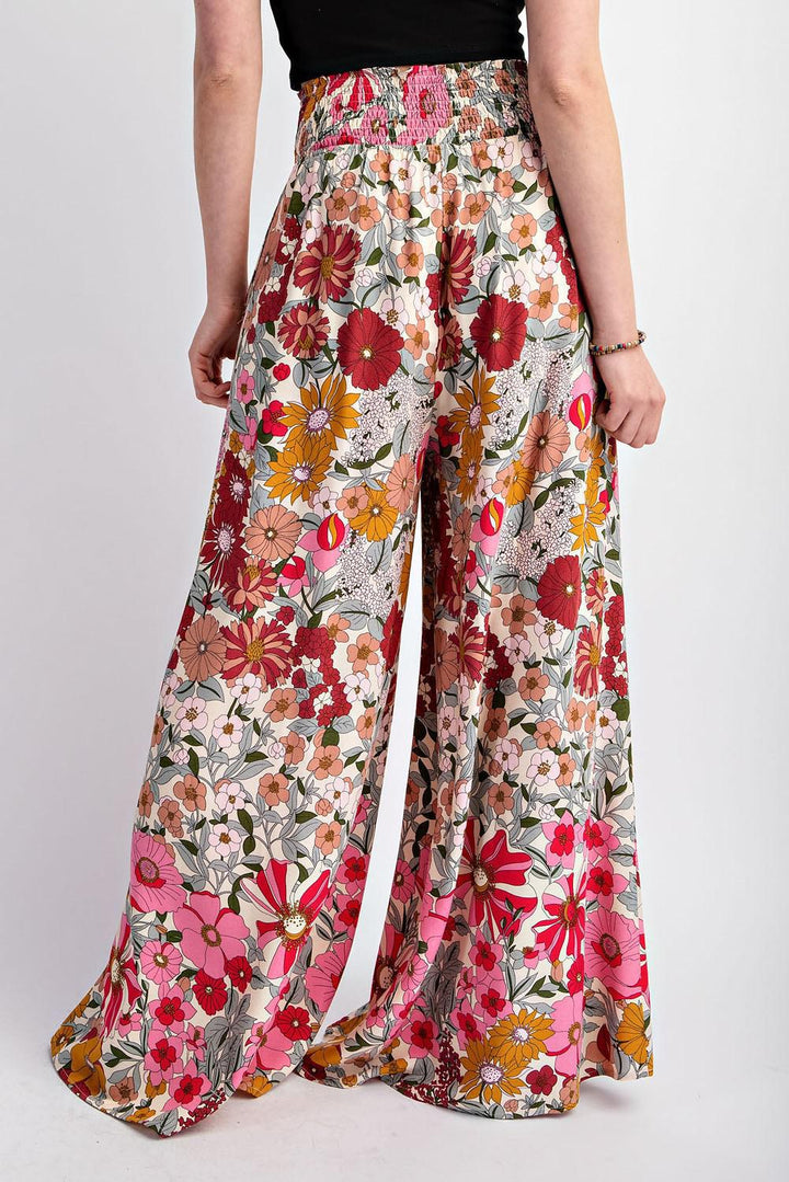 Ruby | Floral Wide Leg Pants
