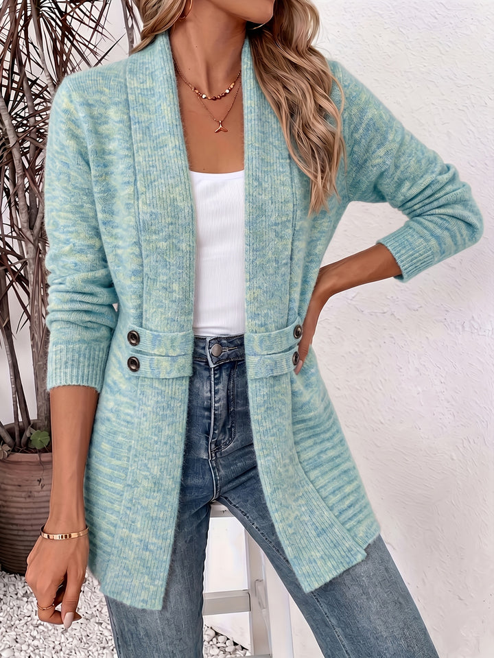 Monica | Shawl Collar Belted Cardigan