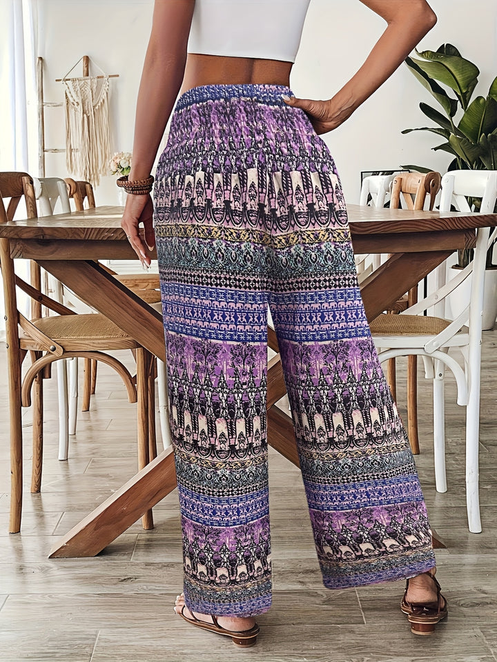 Presley | Bohemian Wide Leg Pants