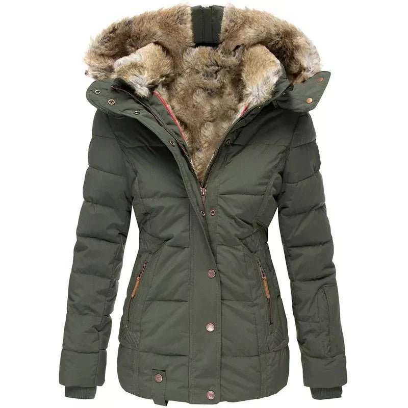 GRACE | COMFORTABLE WARM WINTER FUR JACKET