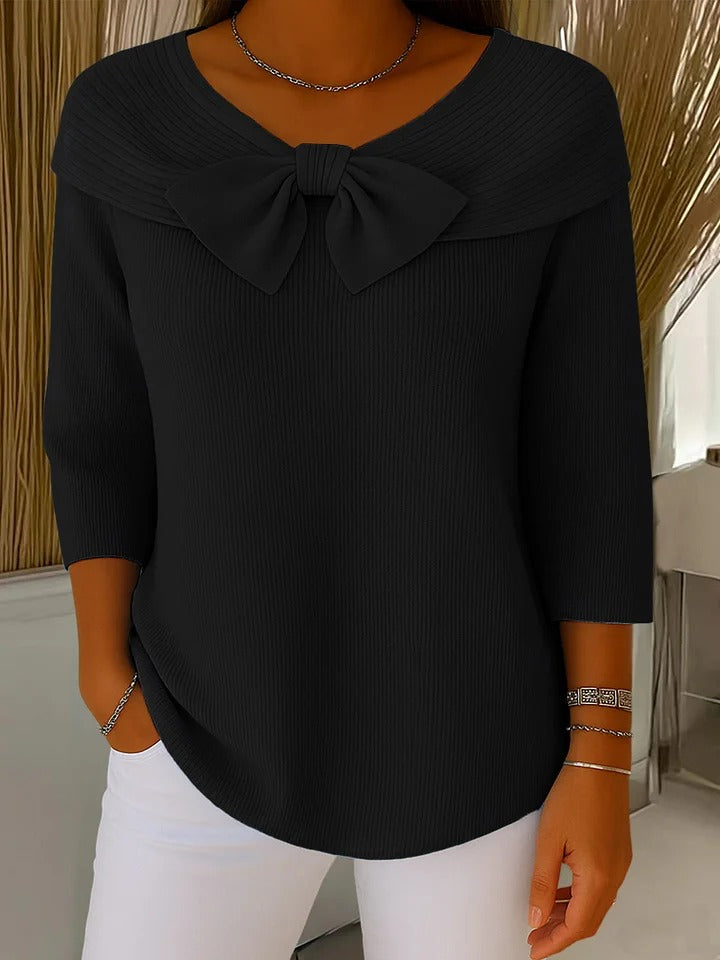 Elodie | Bow Sweater