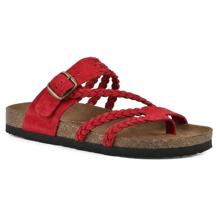 Paula | Braided Flat Sandals