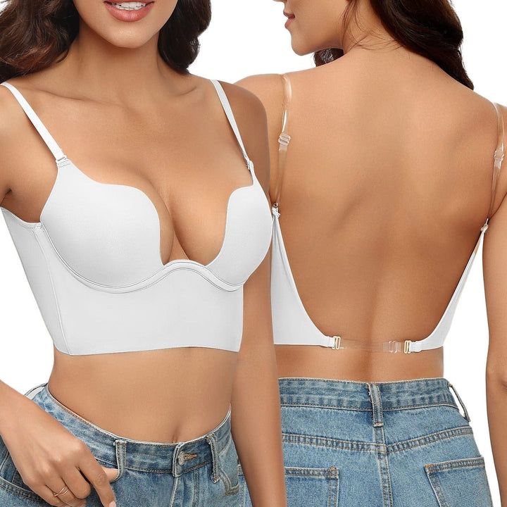 Violet | Backless Plunge Bra